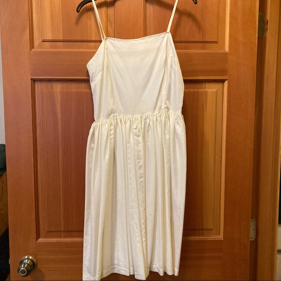 Vintage taffeta slip, size S - Picture 3 of 8